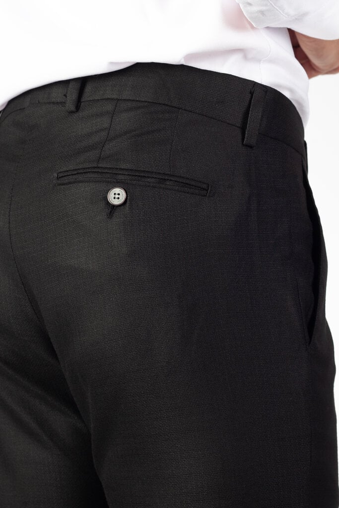 Kelnės vyrams Frappoli 6177, juodos kaina ir informacija | Vyriški kostiumai | pigu.lt