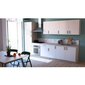 Virtuvinė spintelė Aatrium Origan, 60x60x206 cm, ruda/balta kaina ir informacija | Virtuvinės spintelės | pigu.lt