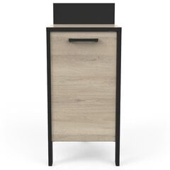 Кухонный шкаф Aatrium Chili, 44x60x100 см, коричневый/черный цена и информация | Кухонные шкафчики | pigu.lt
