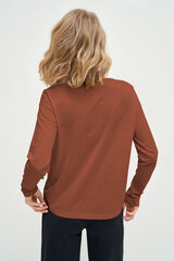Palaidinė moterims Utenos trikotažas, ruda kaina ir informacija | Palaidinės, marškiniai moterims | pigu.lt