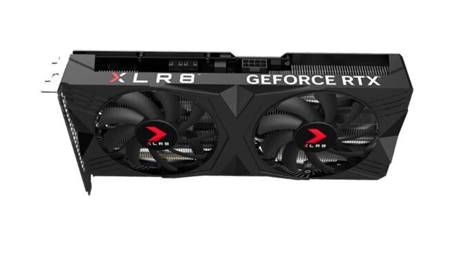 PNY GeForce RTX 4060 Ti 16GB XLR8 Gaming Verto Overclocked Dual Fan DLSS 3 (VCG4060T16DFXPB1-O) kaina ir informacija | Vaizdo plokštės (GPU) | pigu.lt