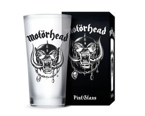 Motörhead stiklinė, 500 ml цена и информация | Стаканы, фужеры, кувшины | pigu.lt