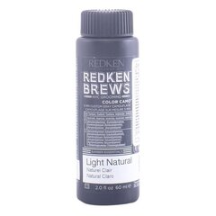 Plaukų dažai Redken Brews, Light Natural, vyrams, 60 ml kaina ir informacija | Plaukų dažai | pigu.lt