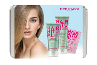 Набор Dermacol Hair Ritual Volume: шампунь, 250 мл + кондиционер, 200 мл + маска для волос, 15 мл. цена и информация | Шампуни | pigu.lt