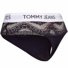 Kelnaitės moterims Tommy Hilfiger Jeans, juodos kaina ir informacija | Kelnaitės | pigu.lt