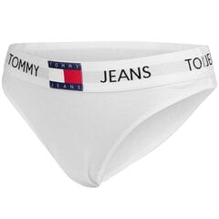 Kelnaitės moterims Tommy Hilfiger Jeans, baltos kaina ir informacija | Kelnaitės | pigu.lt