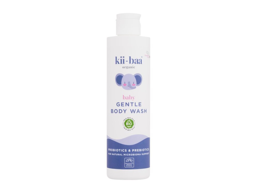 Dušo žėlė kūdikiams Kii-Baa Organic Baby Gentle Body Wash, 250 ml kaina ir informacija | Kosmetika vaikams ir mamoms | pigu.lt