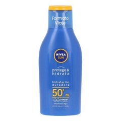 Молочко после загара Sun Protege &amp; Hidrata  Nivea 50 (100 ml) цена и информация | Кремы от загара | pigu.lt