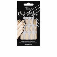 Dirbtiniai nagai Ardell Nail Addict Nude Jeweled, 24 vnt. kaina ir informacija | Manikiūro, pedikiūro priemonės | pigu.lt