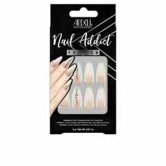 Dirbtiniai nagai Ardell Nail Addict Nude Light Crystal, 24 vnt. kaina ir informacija | Manikiūro, pedikiūro priemonės | pigu.lt