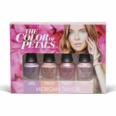 Nagų lakų rinkinys Morgan Taylor The Colors Of Petals, 4 vnt. kaina ir informacija | Nagų lakai, stiprintojai | pigu.lt