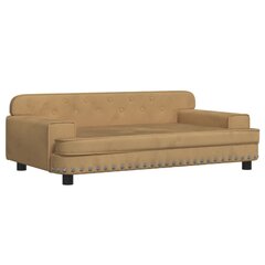 Vaikiška sofa vidaXL, ruda цена и информация | Детские диваны, кресла | pigu.lt