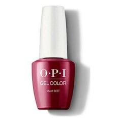 лак для ногтей Miami Beet Opi Насыщенный рыжий (15 ml) цена и информация | Лаки, укрепители для ногтей | pigu.lt