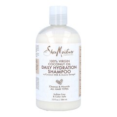 Šampūnas Shea Moisture Virgin Coconut Oil Daily Hydration Shampoo, 384 ml kaina ir informacija | Šampūnai | pigu.lt