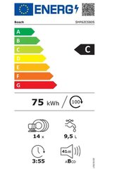 Bosch SMP6ZCS80S kaina ir informacija | Indaplovės | pigu.lt