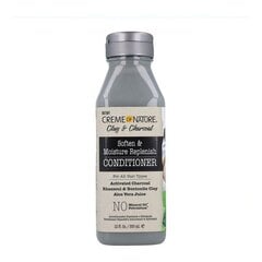Kondicionierius Creme Of Nature Clay & Charcoal Moisture Replenish, 355 ml kaina ir informacija | Balzamai, kondicionieriai | pigu.lt