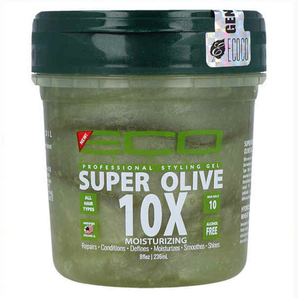 Plaukų vaškas Eco Styler Olive Oil, 236 ml kaina ir informacija | Plaukų formavimo priemonės | pigu.lt