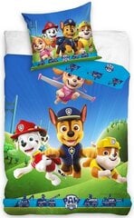 Детский комплект постельного белья Paw Patrol, 100x135 см, 2 части цена и информация | Комплекты постельного белья | pigu.lt