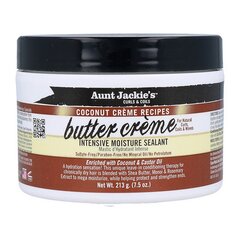 Formuojamasis kremas Aunt Jackie's Curls &amp; Coils Coconut Butter, 213 g kaina ir informacija | Plaukų formavimo priemonės | pigu.lt