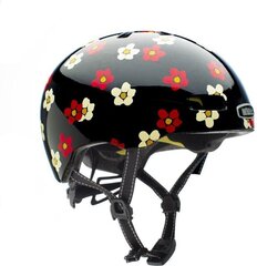 Велосипедный шлем Nutcase Street Fun Flor-All Mips, черный цвет цена и информация | Шлемы | pigu.lt