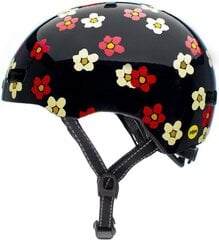 Велосипедный шлем Nutcase Street Fun Flor-All Mips, черный цвет цена и информация | Шлемы | pigu.lt