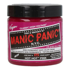 Ilgalaikiai dažai Classic Manic Panic Hot Hot Pink, 118 ml цена и информация | Краска для волос | pigu.lt