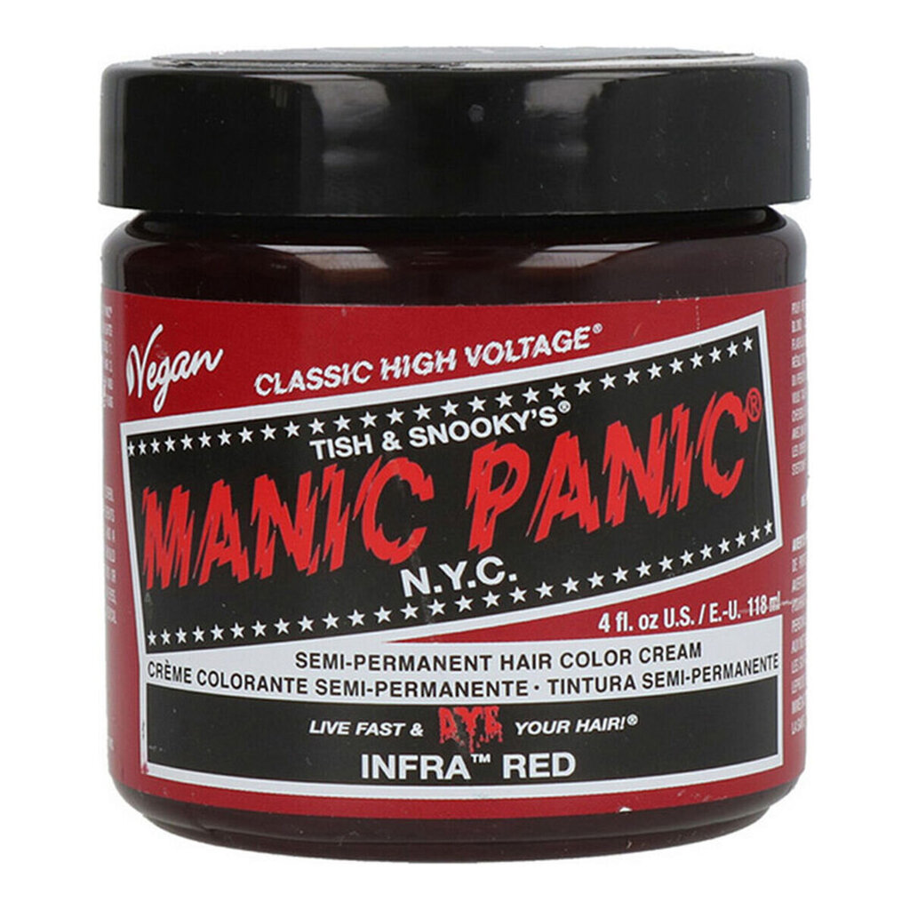 Plaukų dažai Classic Manic Panic Infra Red, 118 ml цена и информация | Plaukų dažai | pigu.lt