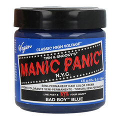 Постоянная краска Classic Manic Panic HCR 11017 Bad Boy Blue (118 ml) цена и информация | Краска для волос | pigu.lt