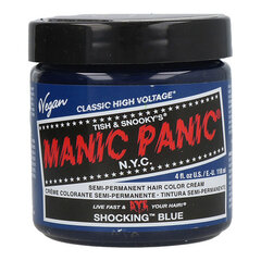 Ilgalaikiai dažai Manic Panic Shocking Blue, 118 ml kaina ir informacija | Plaukų dažai | pigu.lt