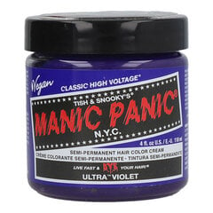 Ilgalaikiai plaukų dažai Classic Manic Panic Ultra Violet, 118 ml kaina ir informacija | Plaukų dažai | pigu.lt