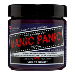 Pusiau ilgalaikiai plaukų dažai Manic Panic Classic High Voltage Violet Night, 118ml цена и информация | Краска для волос | pigu.lt