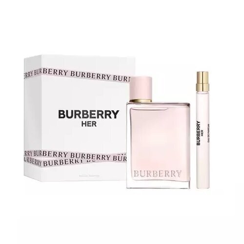 Dovanų rinkinys moterims Burberry He: kvepalai EDP, 100ml + EDP, 10ml kaina ir informacija | Kvepalai moterims | pigu.lt