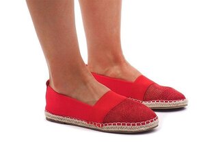 Espadrilės moterims Gemre GRM2231, raudonos цена и информация | Женские туфли | pigu.lt