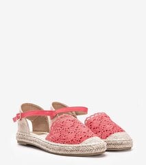 Espadrilės moterims Gemre GRM11229.2679, raudonos kaina ir informacija | Bateliai moterims | pigu.lt