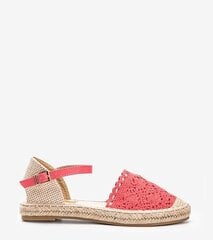 Espadrilės moterims Gemre GRM11229.2679, raudonos kaina ir informacija | Bateliai moterims | pigu.lt