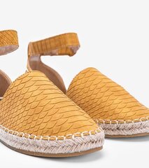 Espadrilės moterims Gemre GRM11235, geltonos цена и информация | Женские туфли | pigu.lt