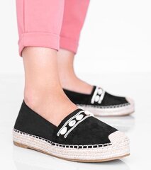 Espadrilės moterims Gemre GRM115922681, juodos цена и информация | Женские туфли | pigu.lt