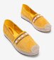 Espadrilės mmoterims Gemre GRM11595.2681, geltonos kaina ir informacija | Bateliai moterims  | pigu.lt