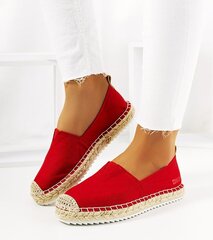 Espadrilės moterims Big Star GRM152912681, raudonos цена и информация | Женские туфли | pigu.lt