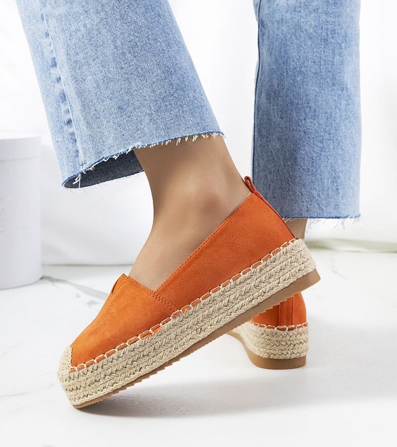 Espadrilės moterims Gemre GRM15840.2681, oranžinės kaina ir informacija | Bateliai moterims  | pigu.lt