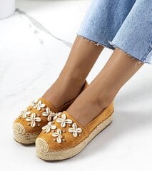 Espadrilės moterims GRM15860.2681, smėlio spalvos kaina ir informacija | Bateliai moterims | pigu.lt