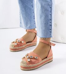 Espadrilės moterims GRM16565.2681, rožinės kaina ir informacija | Bateliai moterims  | pigu.lt