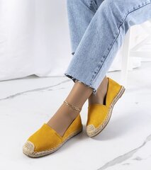 Espadrilės moterims Gemre GRM16993.2681, geltonos kaina ir informacija | Bateliai moterims  | pigu.lt