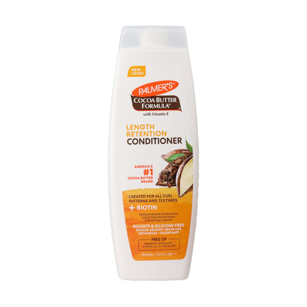 Kondicionierius Palmer's Cocoa Butter Biotin, 400 ml kaina ir informacija | Balzamai, kondicionieriai | pigu.lt