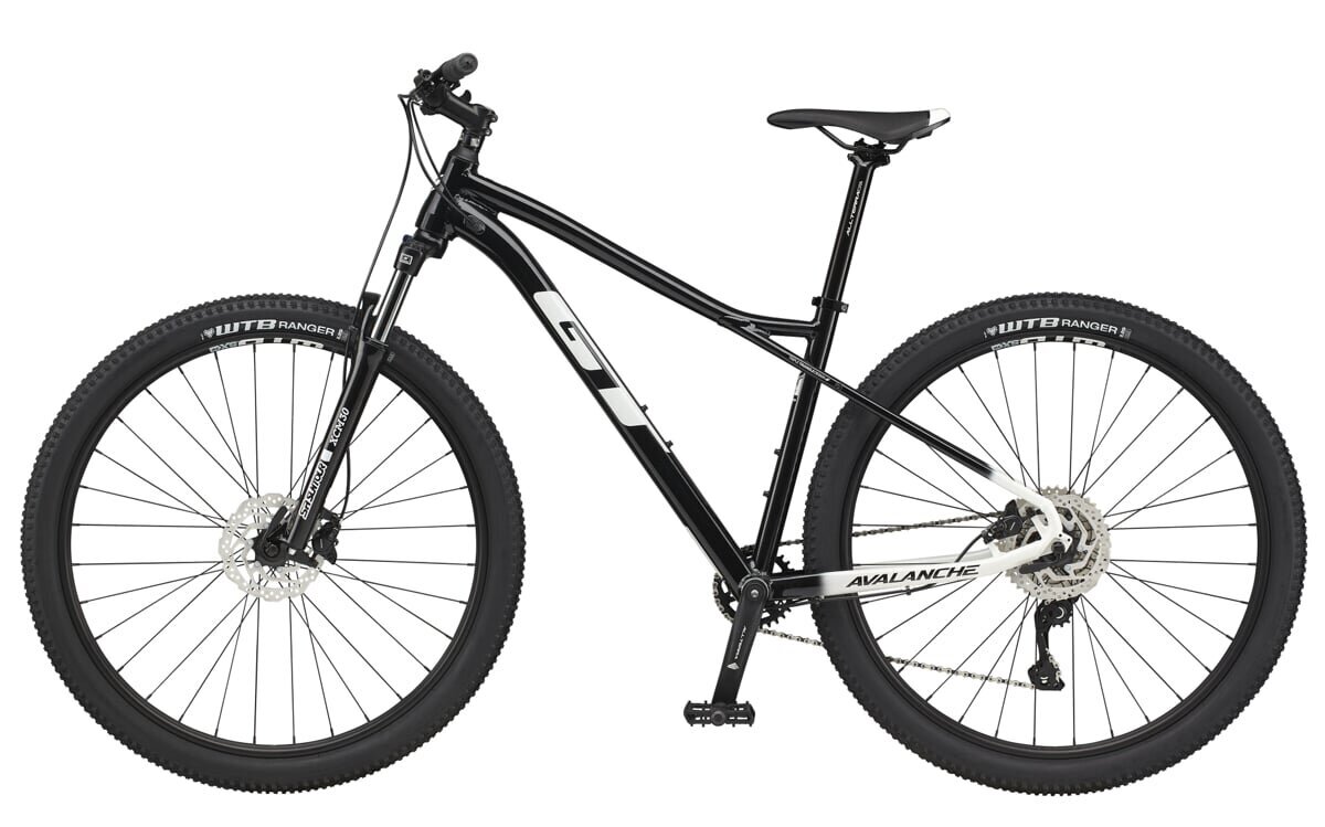 Kalnų dviratis GT Avalanche Comp 27.5", juodas kaina ir informacija | Dviračiai | pigu.lt