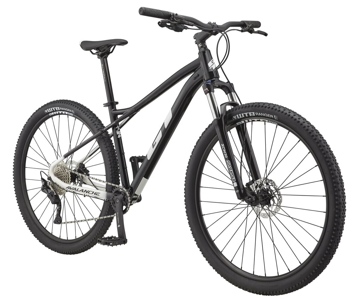 Kalnų dviratis GT Avalanche Comp 27.5", juodas kaina ir informacija | Dviračiai | pigu.lt