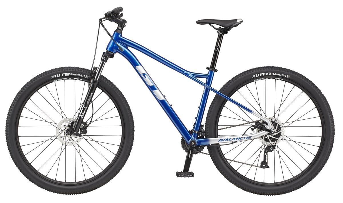 Kalnų dviratis GT Avalanche Sport 27.5", mėlynas kaina ir informacija | Dviračiai | pigu.lt