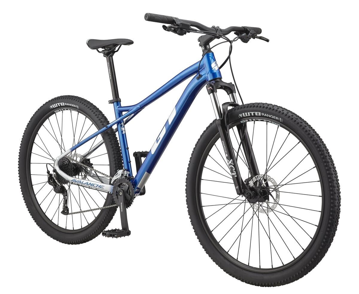 Kalnų dviratis GT Avalanche Sport 27.5", mėlynas kaina ir informacija | Dviračiai | pigu.lt