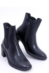 Aulinukai moterims Inello LKK172865.2683, juodi kaina ir informacija | Aulinukai, ilgaauliai batai moterims | pigu.lt