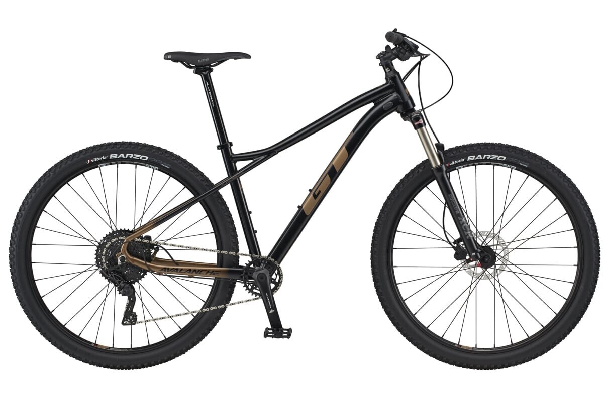 Kalnų dviratis GT Avalanche Elite 27.5", juodas kaina ir informacija | Dviračiai | pigu.lt